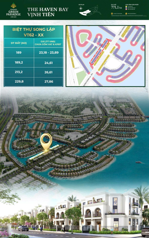 Biệt thự The Haven Bay – Vịnh Tiên