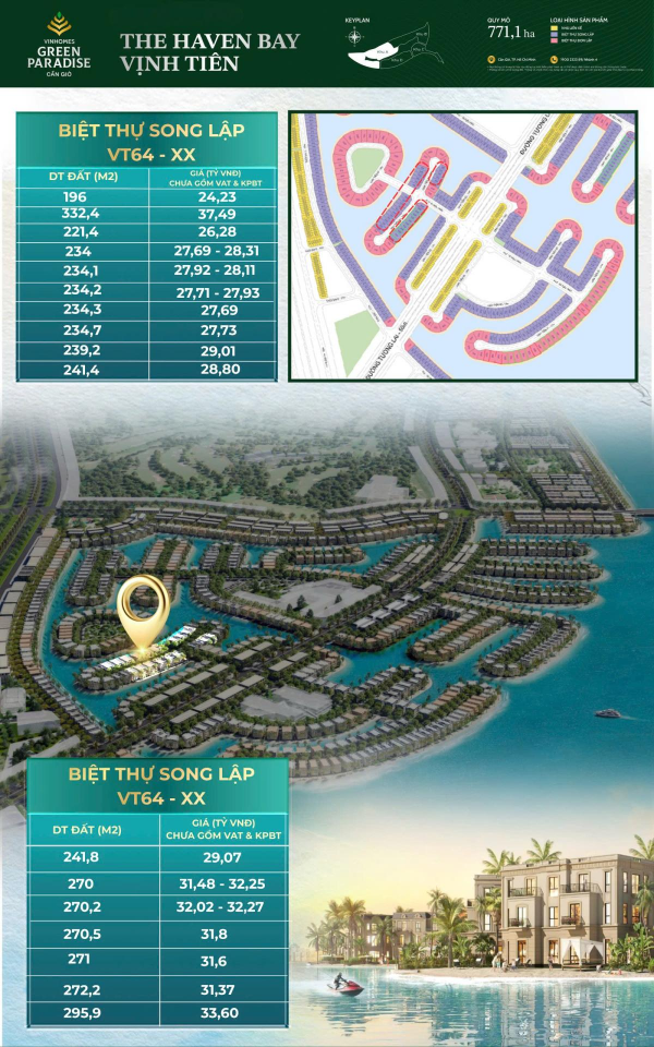 Biệt thự The Haven Bay – Vịnh Tiên