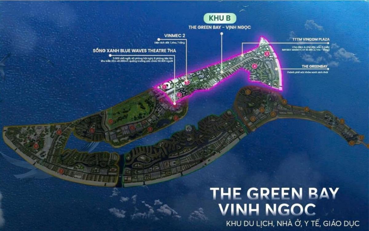 Phân khu B (The Green Bay/Vịnh Ngọc)